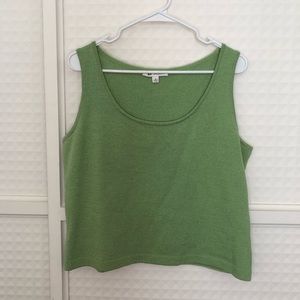 St John Green Knit Tank